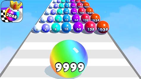 New Satisfying Walkthrough Mobile Game Ball Merge Run Play 777 Levels