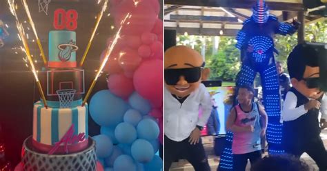 As Fue La Fiesta De Cumple De Alex Jr Hijo De Alexander Y Mily Alem N