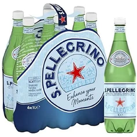 Classic San Pellegrino Soft Drink In Glass Bottle Bitter Orange