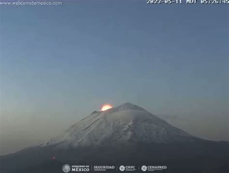 Infopolitano On Twitter Precauci N Esta Ma Ana El Popocat Petl