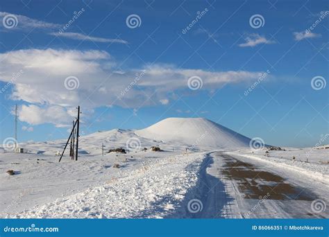 Typical Dormant Volcano Stock Photography CartoonDealer 85867094