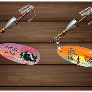 Fishing Lure Designs Sublimation Fishing Lures Fathers Day Lure Gift