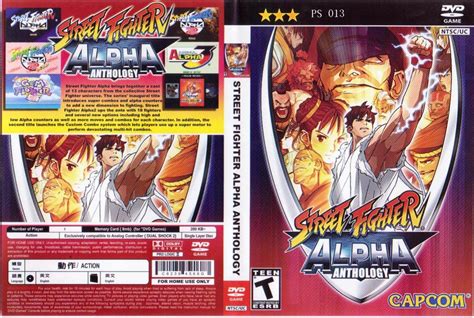 Ps2 Game Street Fighter Alpha Anthology Lazada