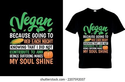 Vegan Everything Animals Vegan Tshirt Design Stock Vector (Royalty Free ...