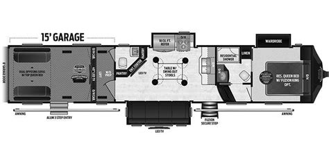 2019 Fuzion Toy Hauler Floor Plans Floor Roma