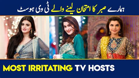 Most Irritating Television Hosts Of Pakistan Reviewit Pk