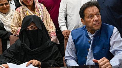 Imran Khan Former Pakistan PM And Wife Bushra Bibi Jailed For