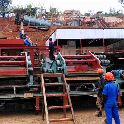 Coltan Tantalum Niobium Ore Processing Line Forui