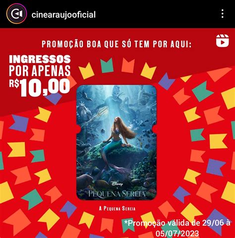 Promoção Cine Araújo