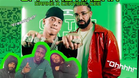 The Drake Central Cee On The Radar Freestyle Reaction Centralcee