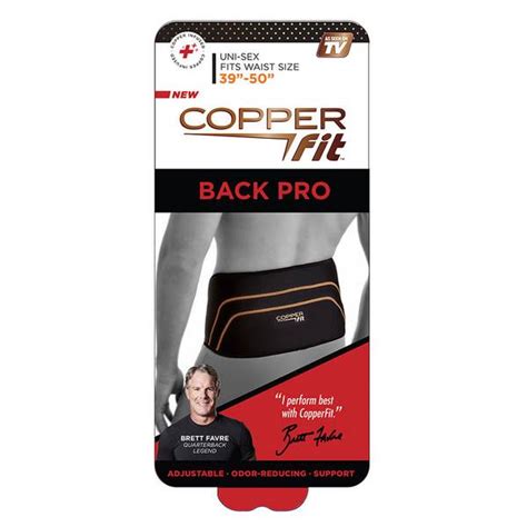 As Seen On Tv Copper Fit Back Support Brace