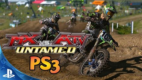 Mx Vs Atv Untamed Ps3 Pkg Game Multiplayer Ps3 Youtube