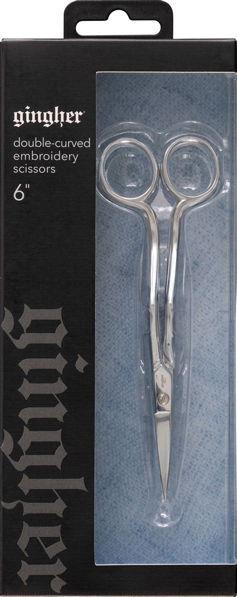 Gingher Double Curved Machine Embroidery Scissors 6