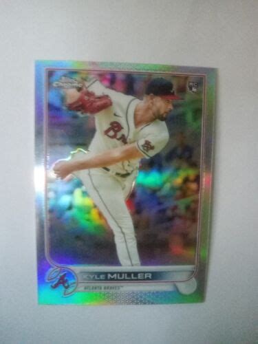 Topps Chrome Kyle Muller Rc Silver Refractor Atlanta Braves Ebay