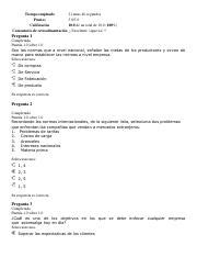 Gestion De Calidad Examen Primer Parcial Segunda Vuelta Pdf Tiempo