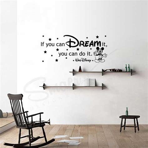 Sticker Motivational Dream Sticker De Perete Cu Citat