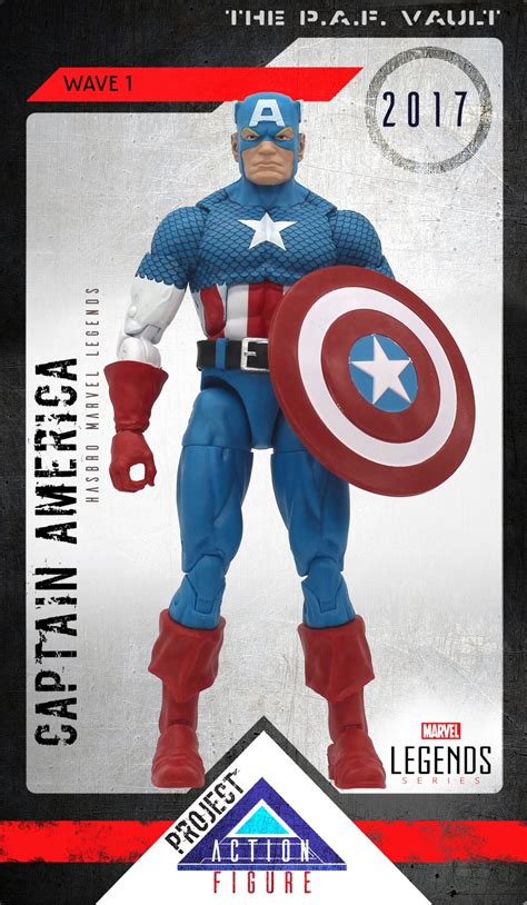 Marvel Legends Retro Collection Captain America Project Action Figure