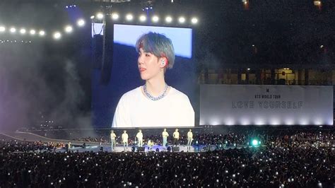 Ending Ment Bts Love Yourself In Singapore Youtube