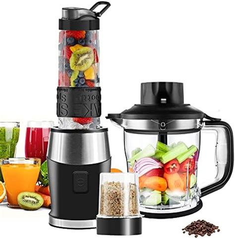 BLACK DECKER BXJB500E Blender Mixeur 500W Bol En Plastique 1 5L 2