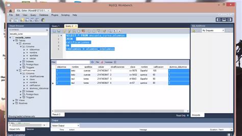 Uso De La Instrucción Join En Mysql Youtube