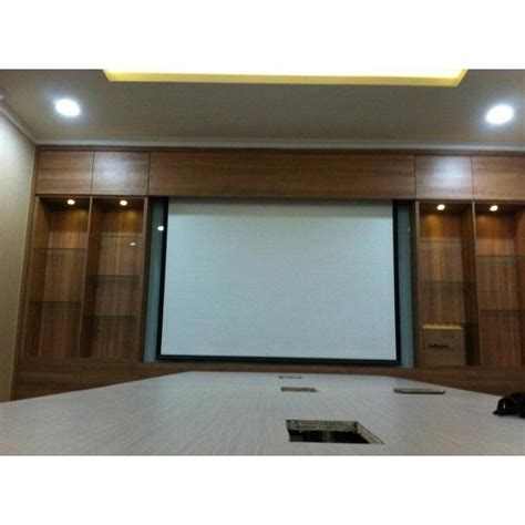 Jual Screen Projector Motorized Layar Proyektor Elektrik