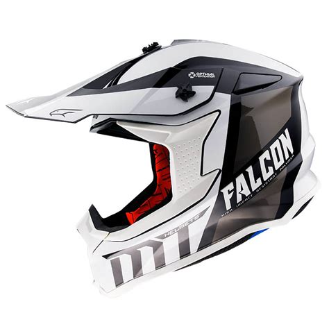 Casco Mt Falcon Warrior Blanco Brillo V Cascos