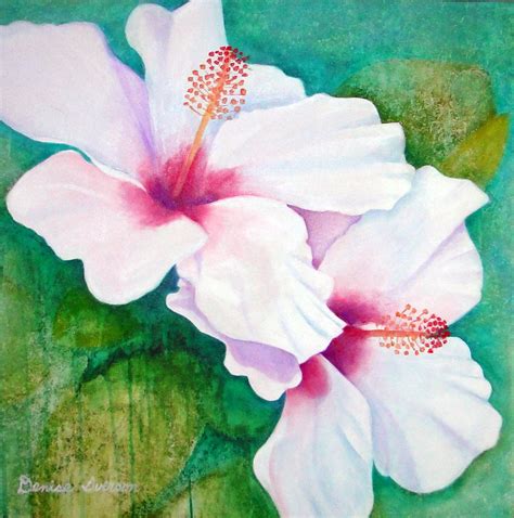 Hibiscus Flower Painting