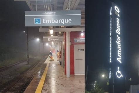 Três estações de trem recebem nova comunicação visual e Linha 8