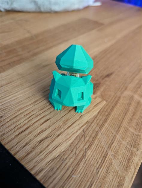 Low Poly Bulbasaur Fidget Toy Adhd Asmr Stim Toy Etsy