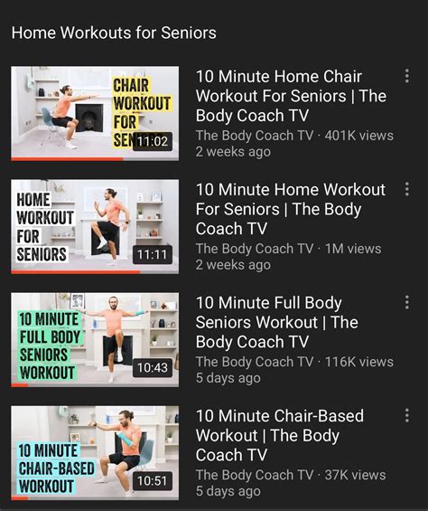 Joe Wicks Full Body Workout For Seniors Tranet Biologia Ufrj Br