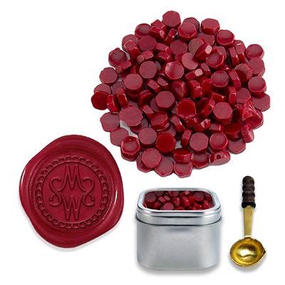 Sealing Wax Beads In Tin Your Choice Of Color Wax Seals How To