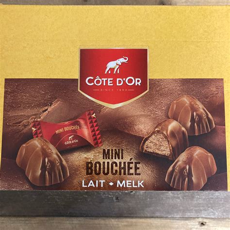 1kg Of Côte Dor Mini Bouchée Milk Chocolates About 106 Chocs And Low