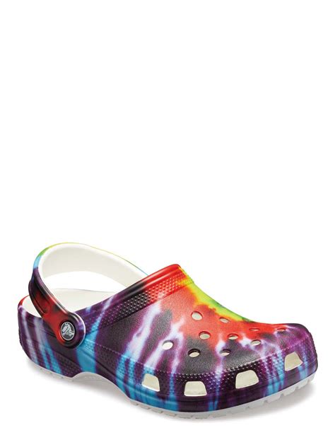 Crocs Unisex Classic Tie Dye Graphic Clog Sandal Walmart