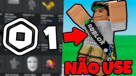 Tudo Esta Por 1 Robux No Roblox E Novos Itens GrÁtis Todos Bugados No