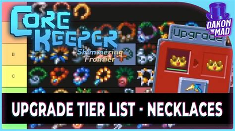 Core Keeper Ea Upgrade Tier List Necklaces Youtube