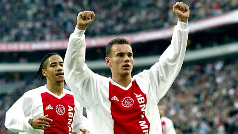 Steven Pienaar Wesley Sneijder 2003 Ajax Eredivisie