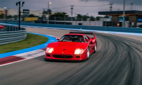 Download wallpaper Ferrari, F40, headlights, Ferrari F40 LM by ...