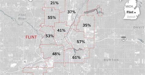 The Reach Of Lead In Flints Water Supply The New York Times