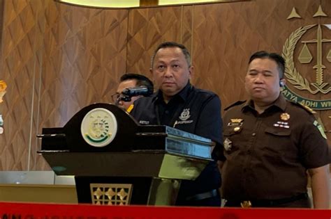 Kejagung Anggota Densus 88 Penguntit Jampidsus Diserahkan Ke Paminal