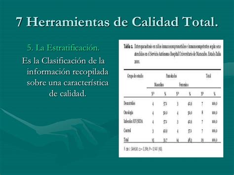 Las 7 Herramientas De Calidad Total