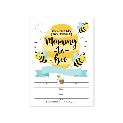 Buy Mommy To Bee Baby Shower Invitations Sprinkle Invite For Boy Or