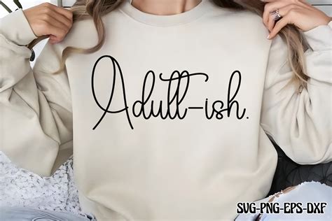 Adult-ish SVG Graphic by CraftArt · Creative Fabrica