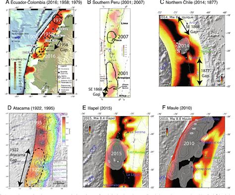 Pdf Updated Concepts Of Seismic Gaps And Asperities To Assess Great