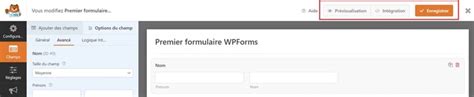 Tutoriel Wpforms Cr Er Son Premier Formulaire Globalwordpress