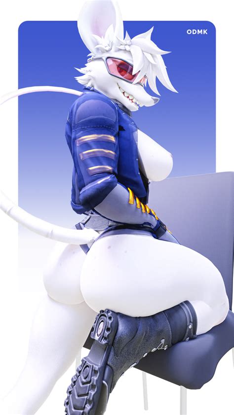 Rule D Ass Blender Furry Furry Breasts Furry Tail Odmk Officer