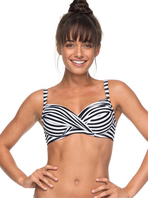 Roxy Essentials D Cup Bra Bikini Top 3613373499219 Roxy