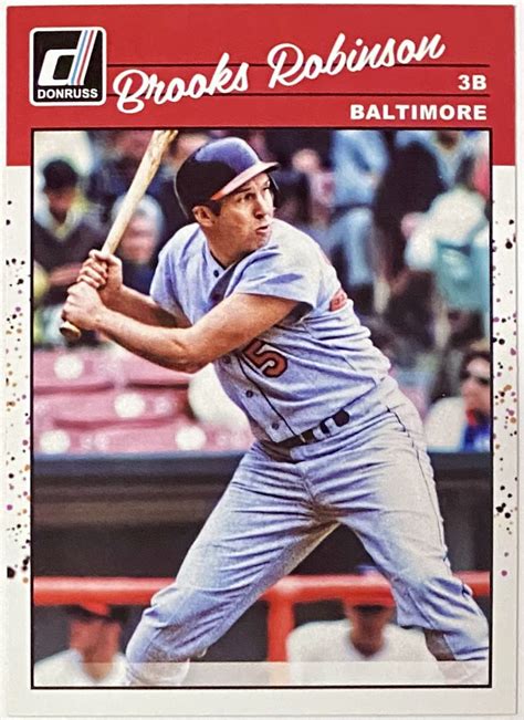 Brooks Robinson 2023 Panini Donruss Baseball Baltimore Orioles Card ...