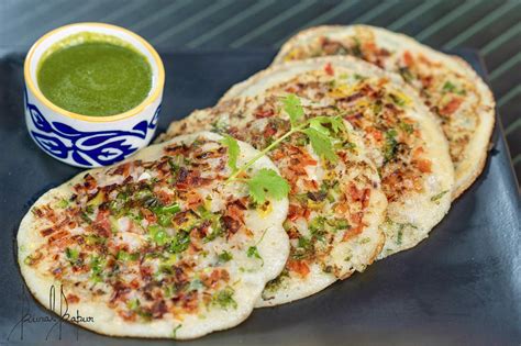 Best Instant Rava Uttapam Recipe | How To Make Rava Uttapam At Home ...