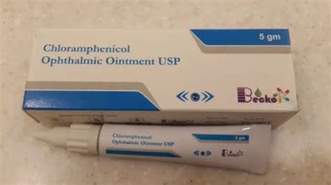 Chloramphenicol Opthalmic Ointment 5gm For Commercial At Best Price In