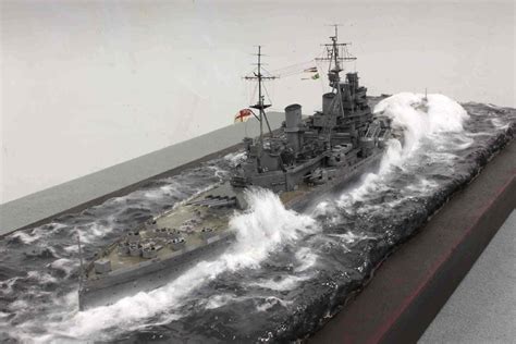 King George V 1/350 Scale Model | Scale model ships, Model ships, Model ...